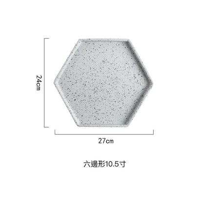 仿真大理石陶瓷盤