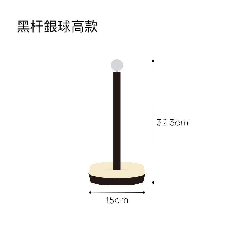 北歐奶油風紙巾架