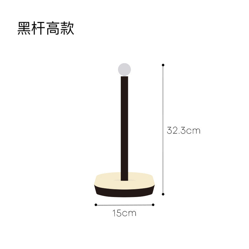 北歐奶油風紙巾架